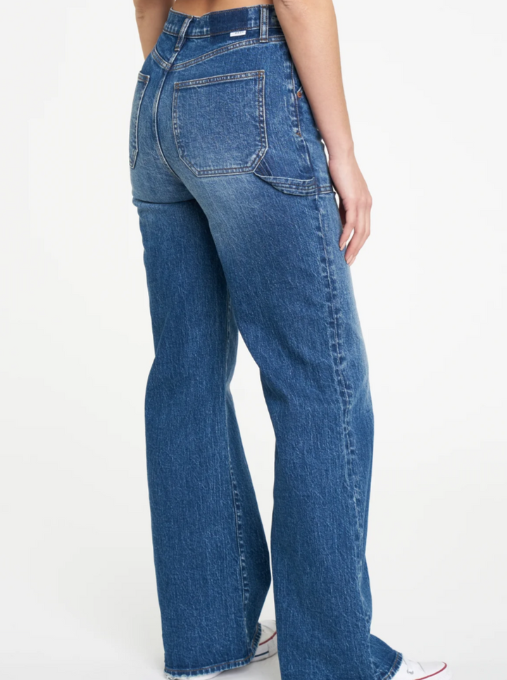 Daze Denim Far Out High Rise Wide Leg in Play Date