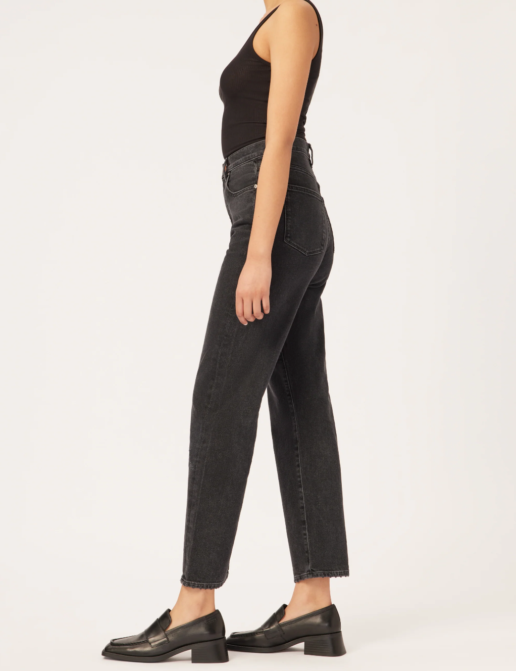 DL1961 Enora Cigarette Ultra High Rise in Nightshade