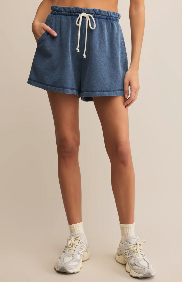 Z Supply Gael Knit Denim Short