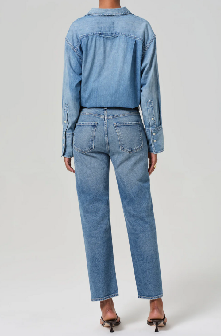 Citizens of Humanity Delfina High Rise Straight in Elsinore