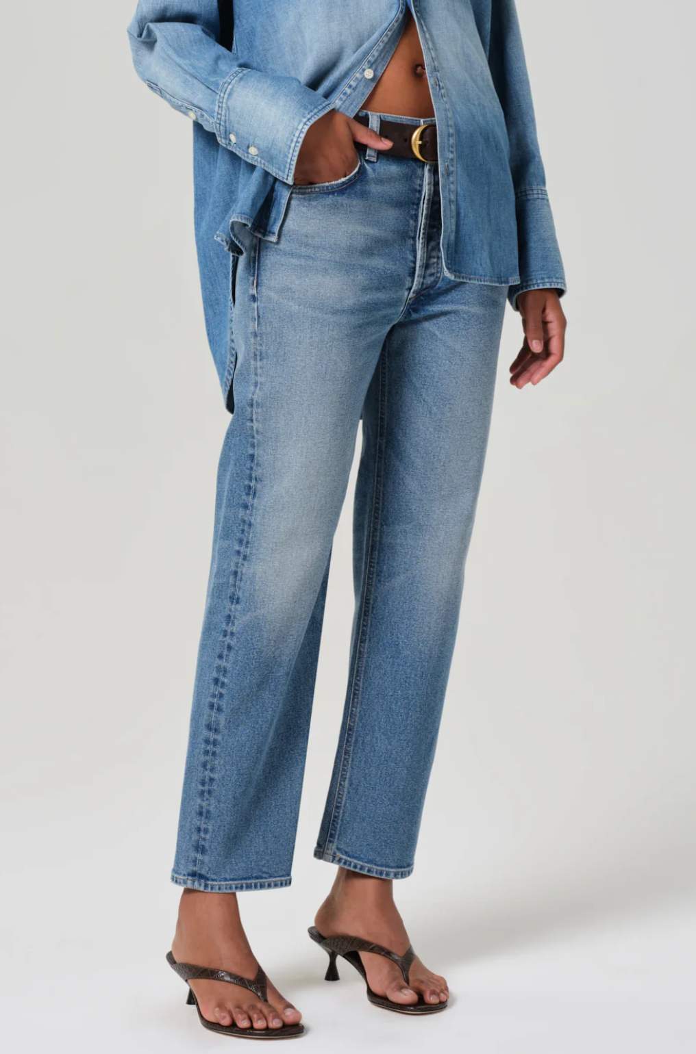 Citizens of Humanity Delfina High Rise Straight in Elsinore