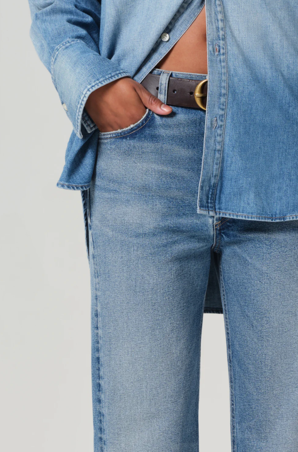 Citizens of Humanity Delfina High Rise Straight in Elsinore