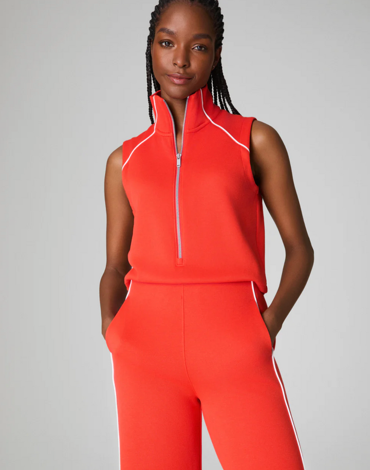 Spanx AirEssentials Pique Sleeveless Mockneck Jumpsuit – Kelley Cawley