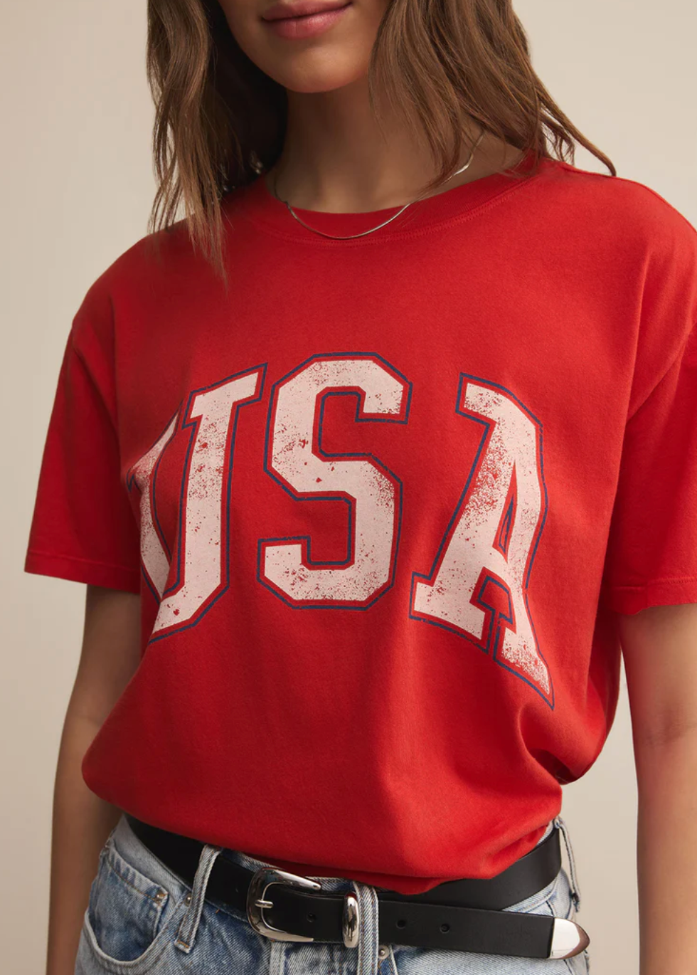 Z Supply USA Boyfriend Tee