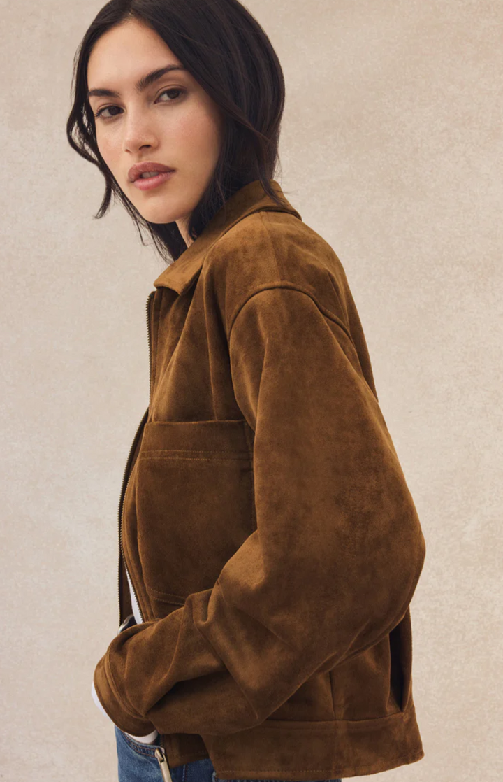 Z Supply Heritage Suede Jacket