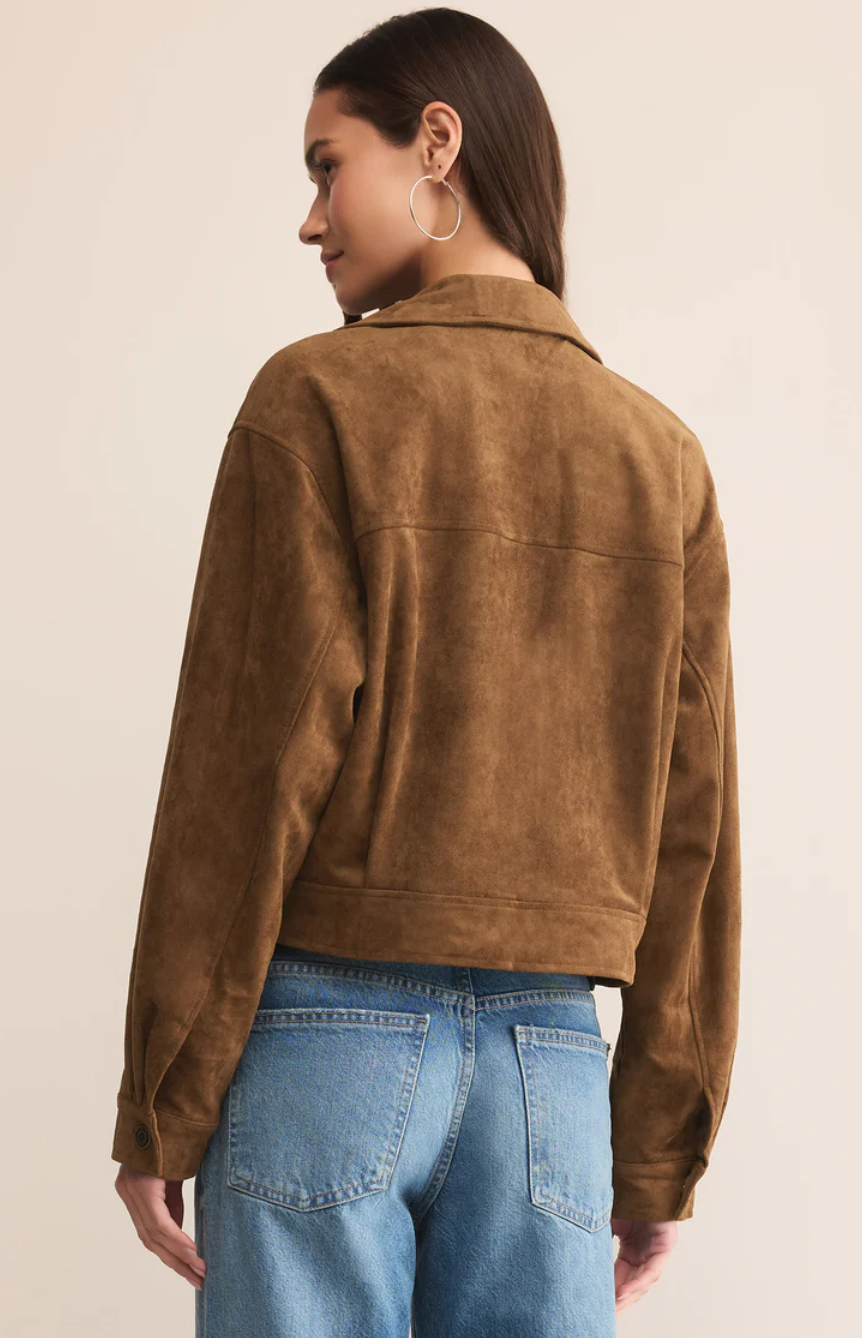 Z Supply Heritage Suede Jacket