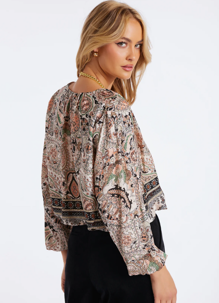 Bishop + Young Maude Bubble Sleeve Top