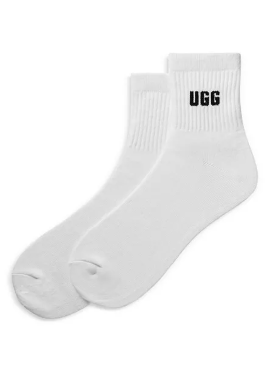 UGG Quinlin Logo Quarter Sock (2 Pack)
