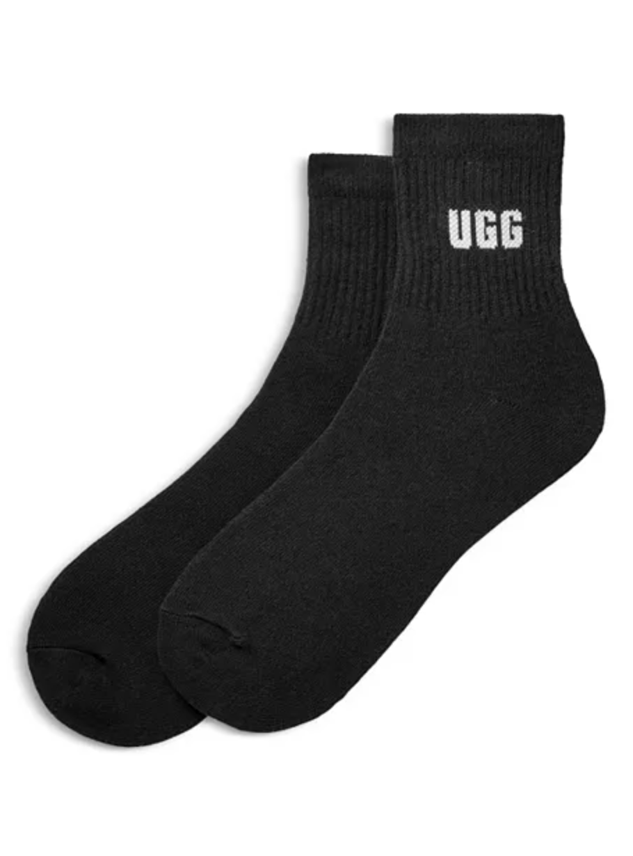 UGG Quinlin Logo Quarter Sock (2 Pack)