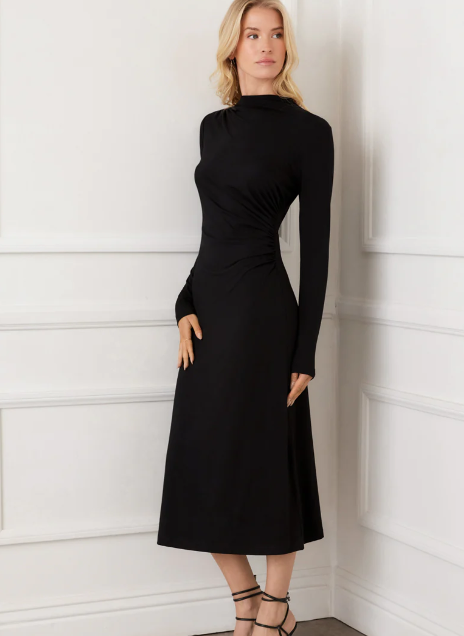 karen kane black dress Karen Kane: Black Embellished Bow Shift Dress (4L90210) M