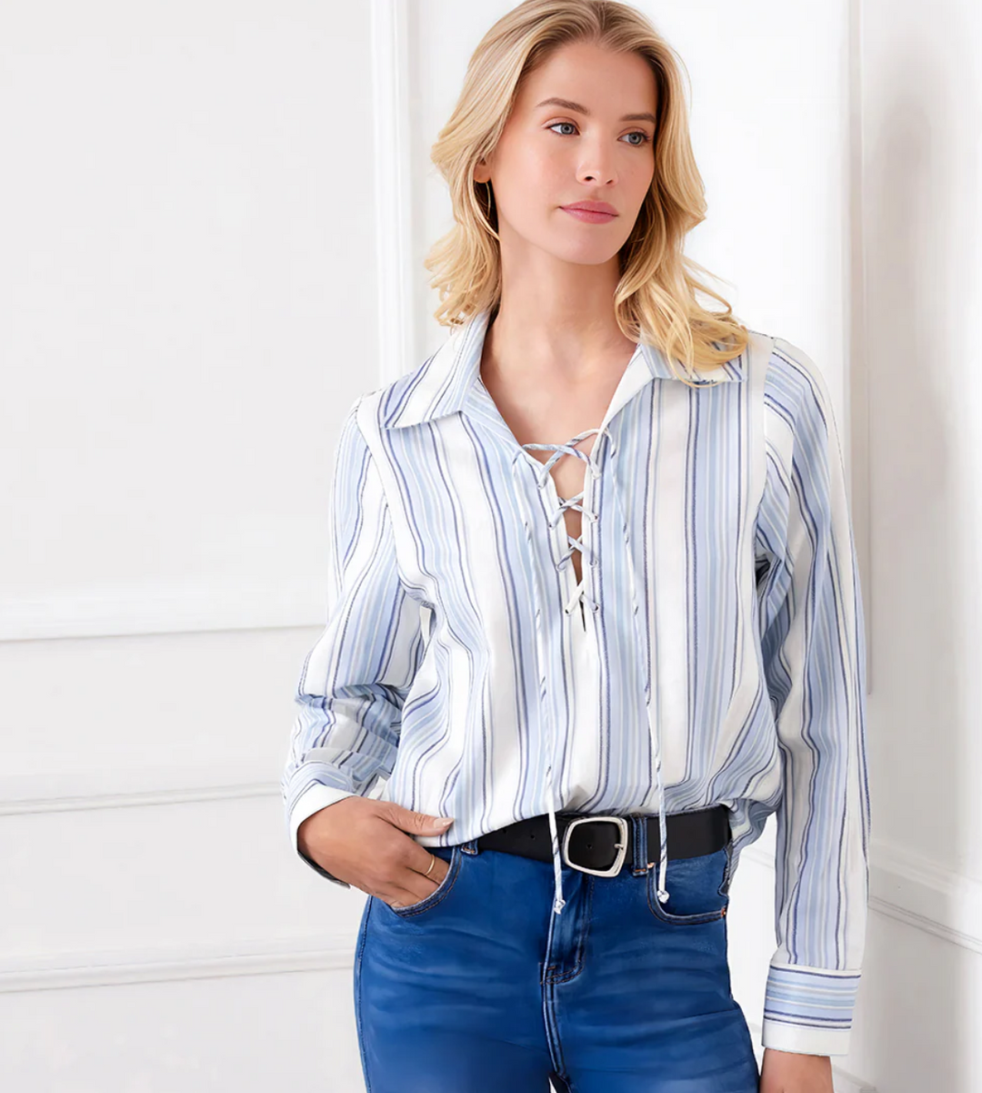 Karen Kane Easy Effort Blouse