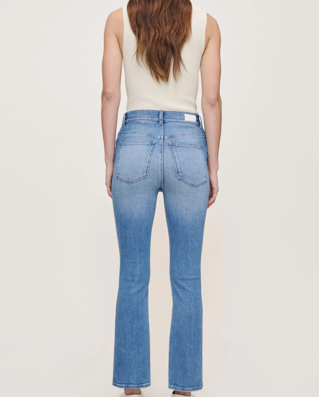 DL1961 Bridget Boot High Rise Instasculpt Crop in Spring Creek