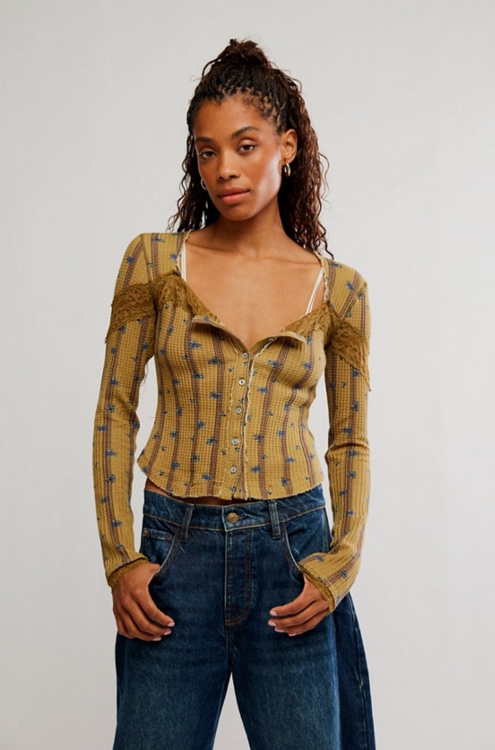 Free People Let's Party Cardi