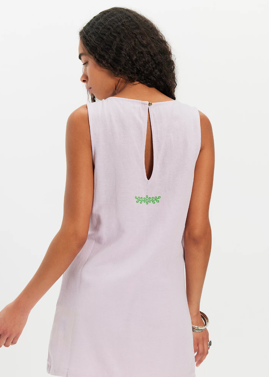 Free People Electric Garden Mini Dress S / Pale Orchid Combo