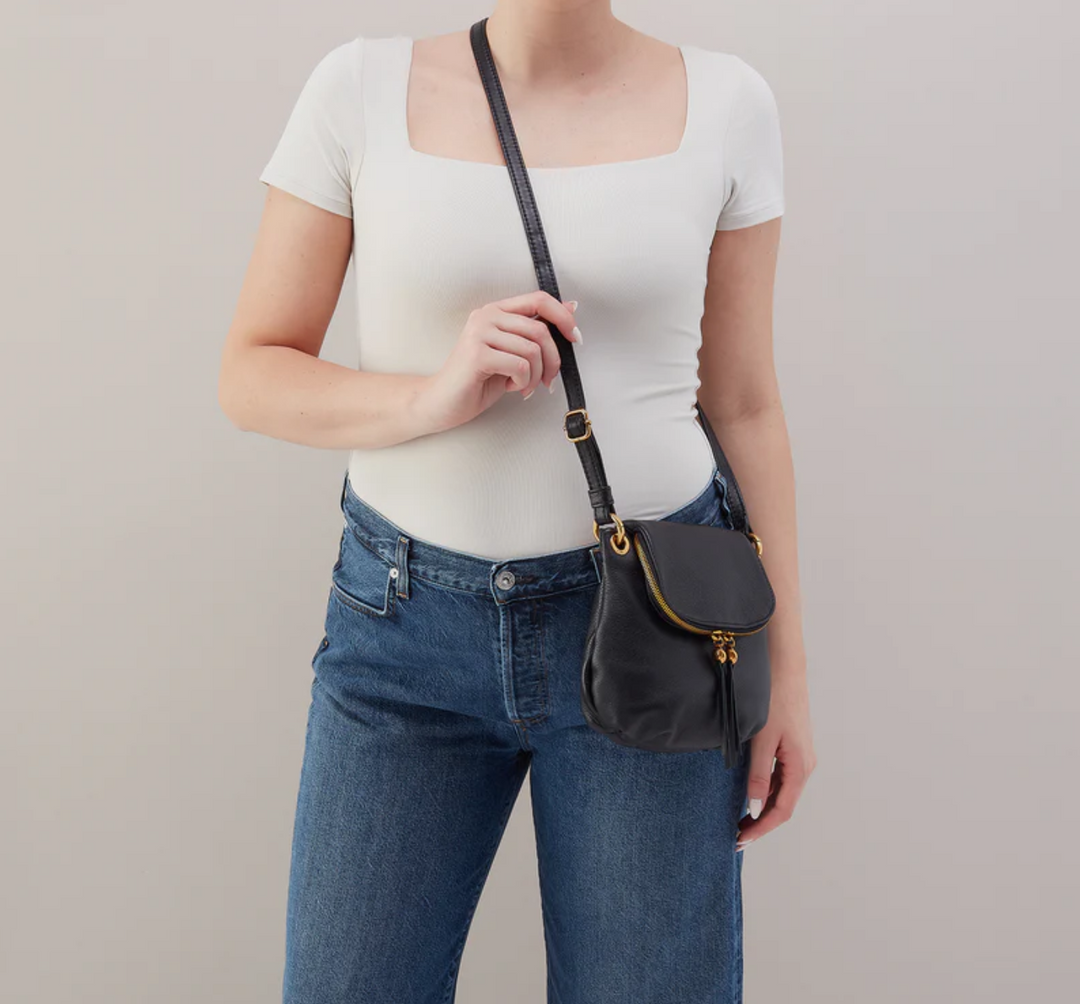 Hobo Fern Zip-Flap Crossbody