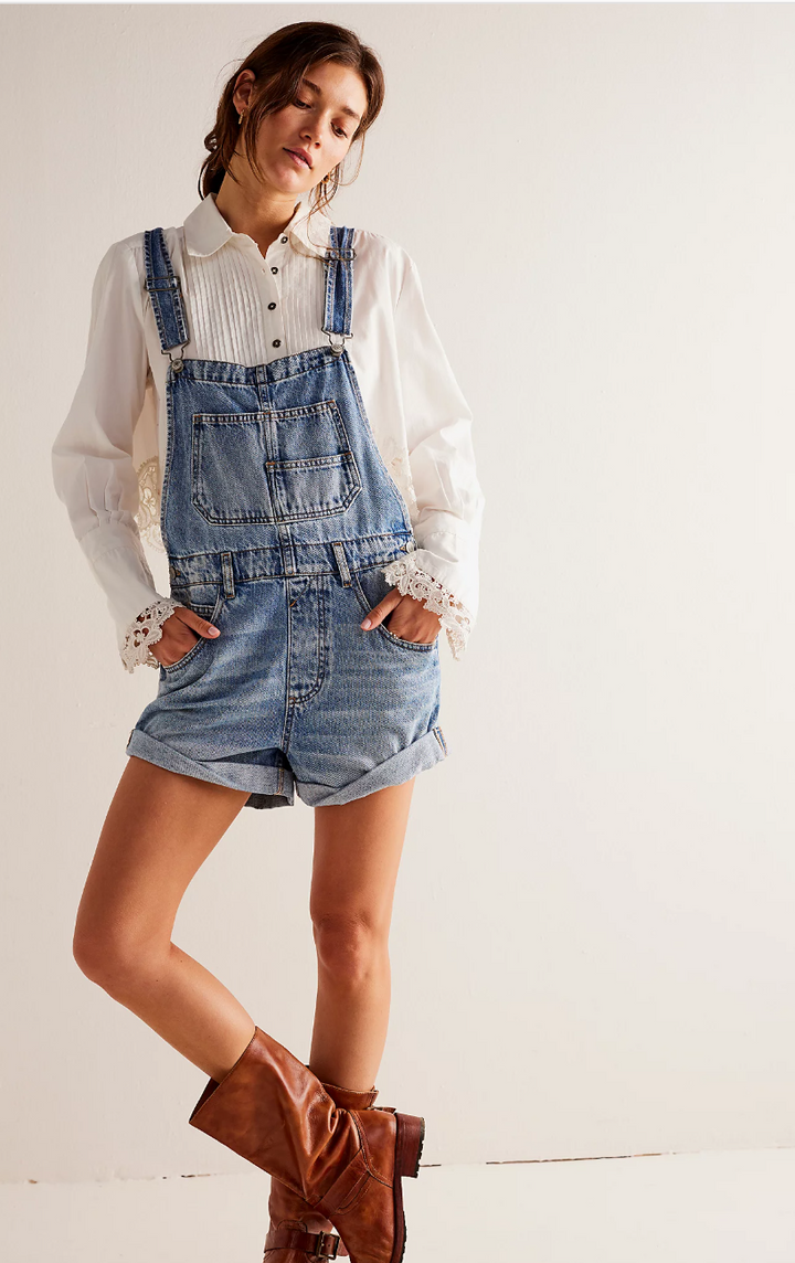 Free People Ziggy Shortalls