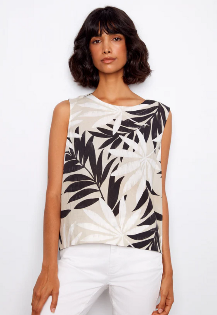 Charlie B Paradise Palms Top