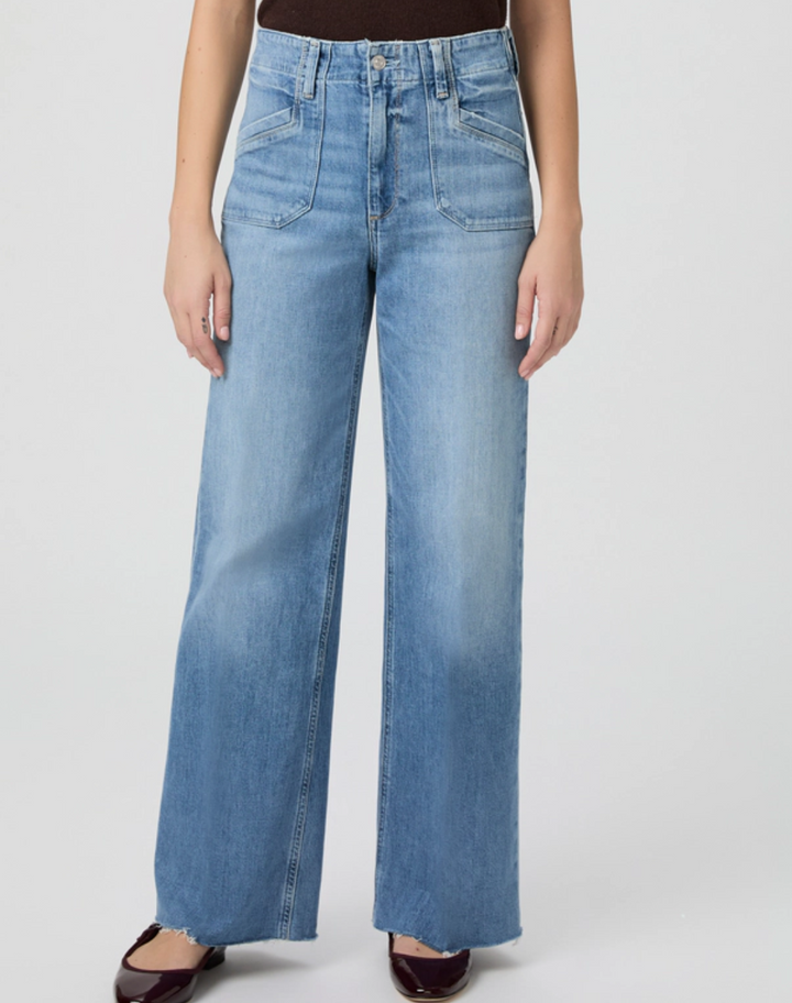 Paige Anessa 31" Wide Leg in Viva