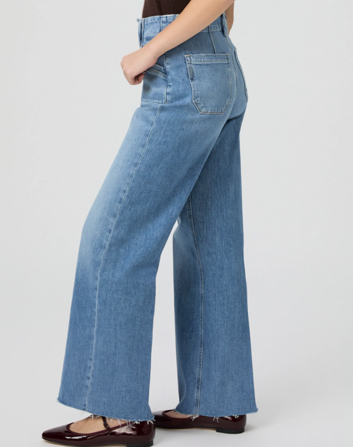 Paige Anessa 31" Wide Leg in Viva