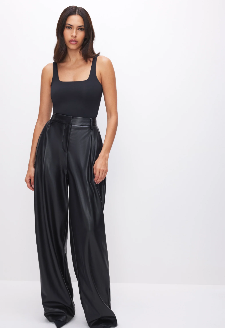 Good American The Sculpting Modern Tank Bodysuit