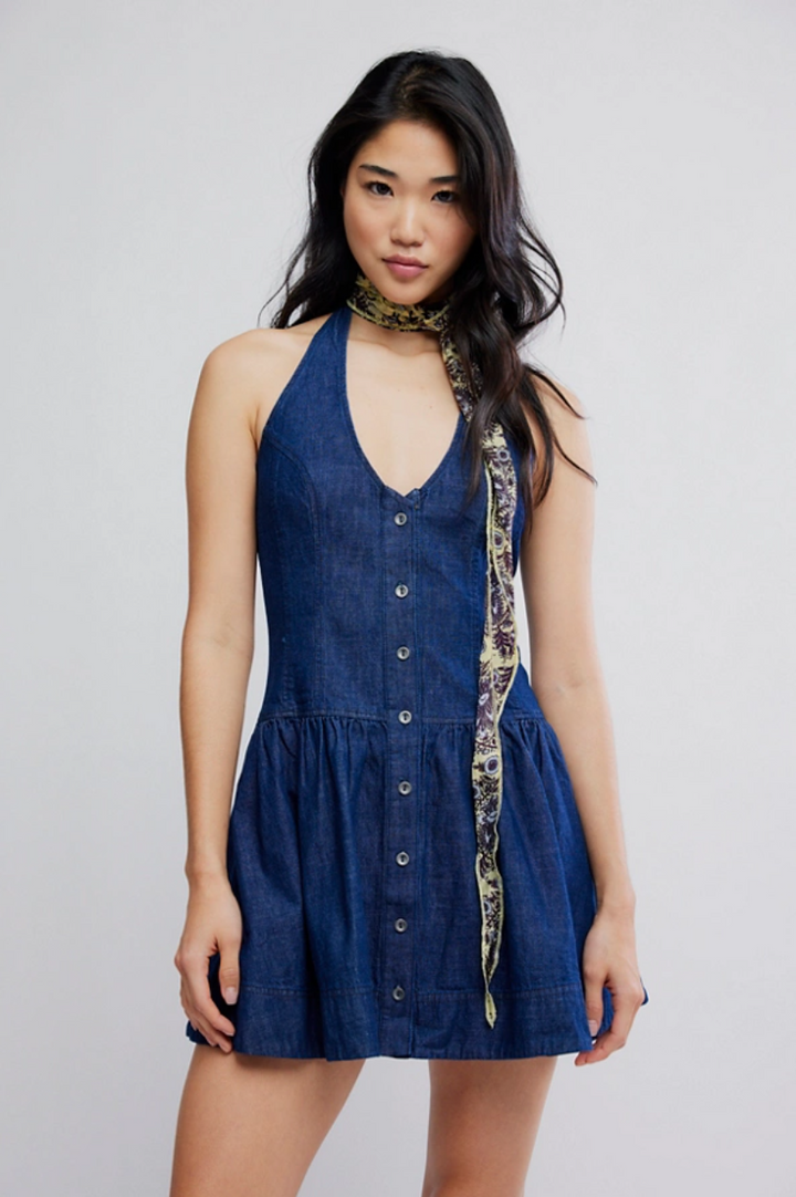 Free People Clean Break Denim Mini