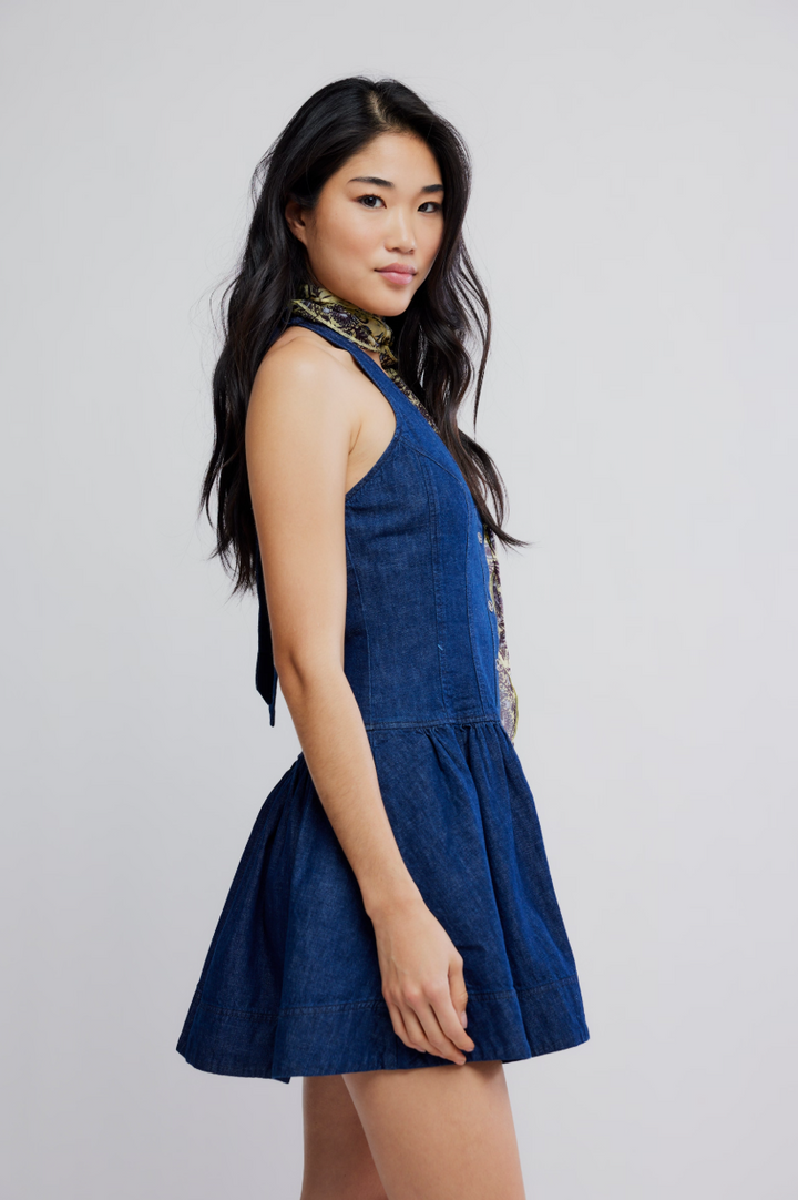 Free People Clean Break Denim Mini