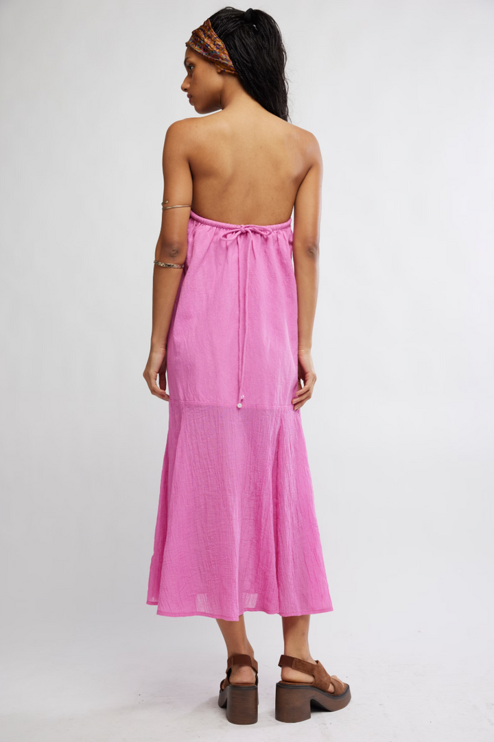 Free People Sabeen Tube Midi Dress