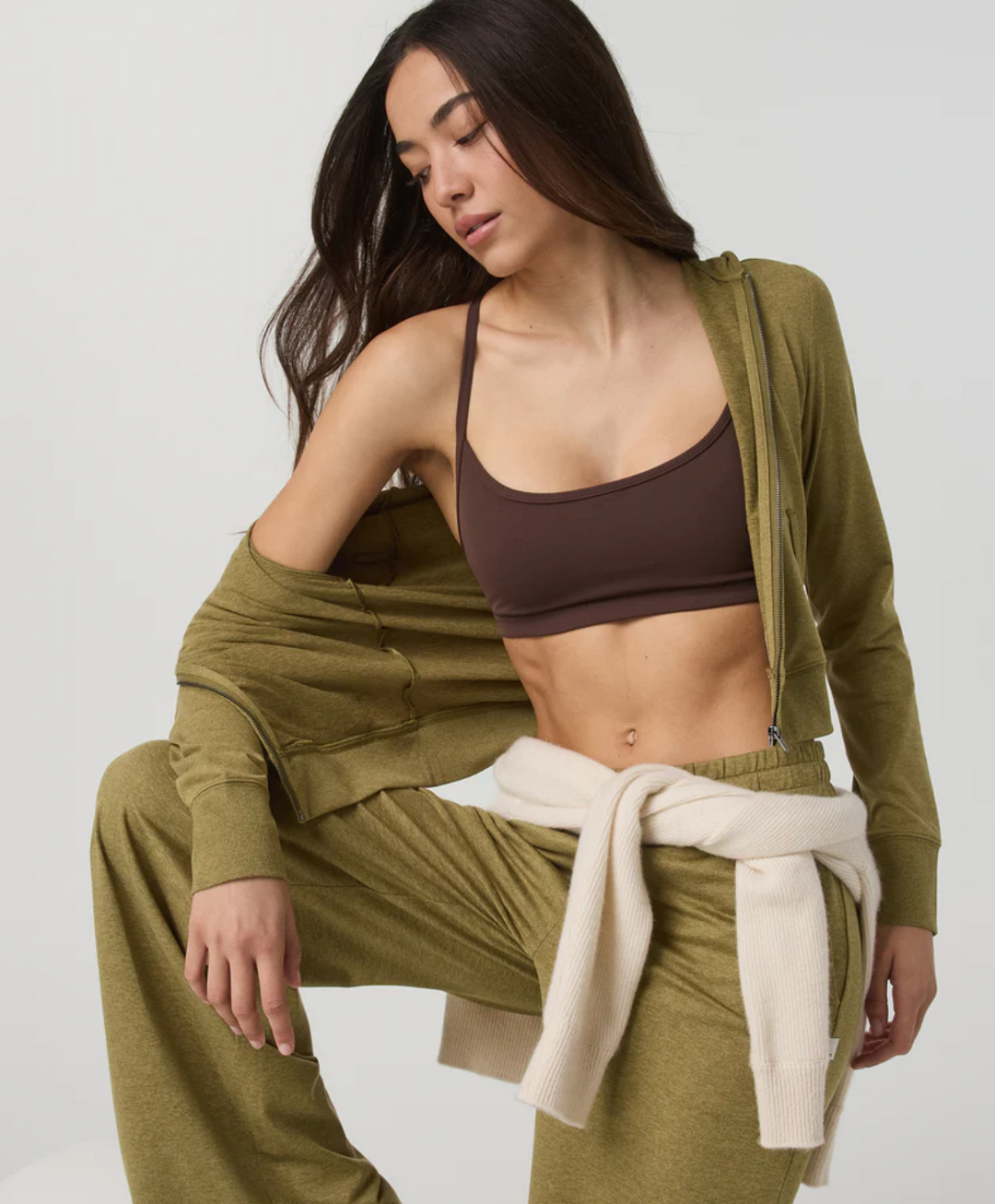 Vuori Halo Mini Full Zip Hoodie