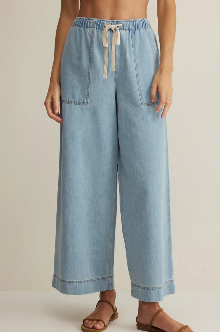 Z Supply Daycation Denim Utility Pant