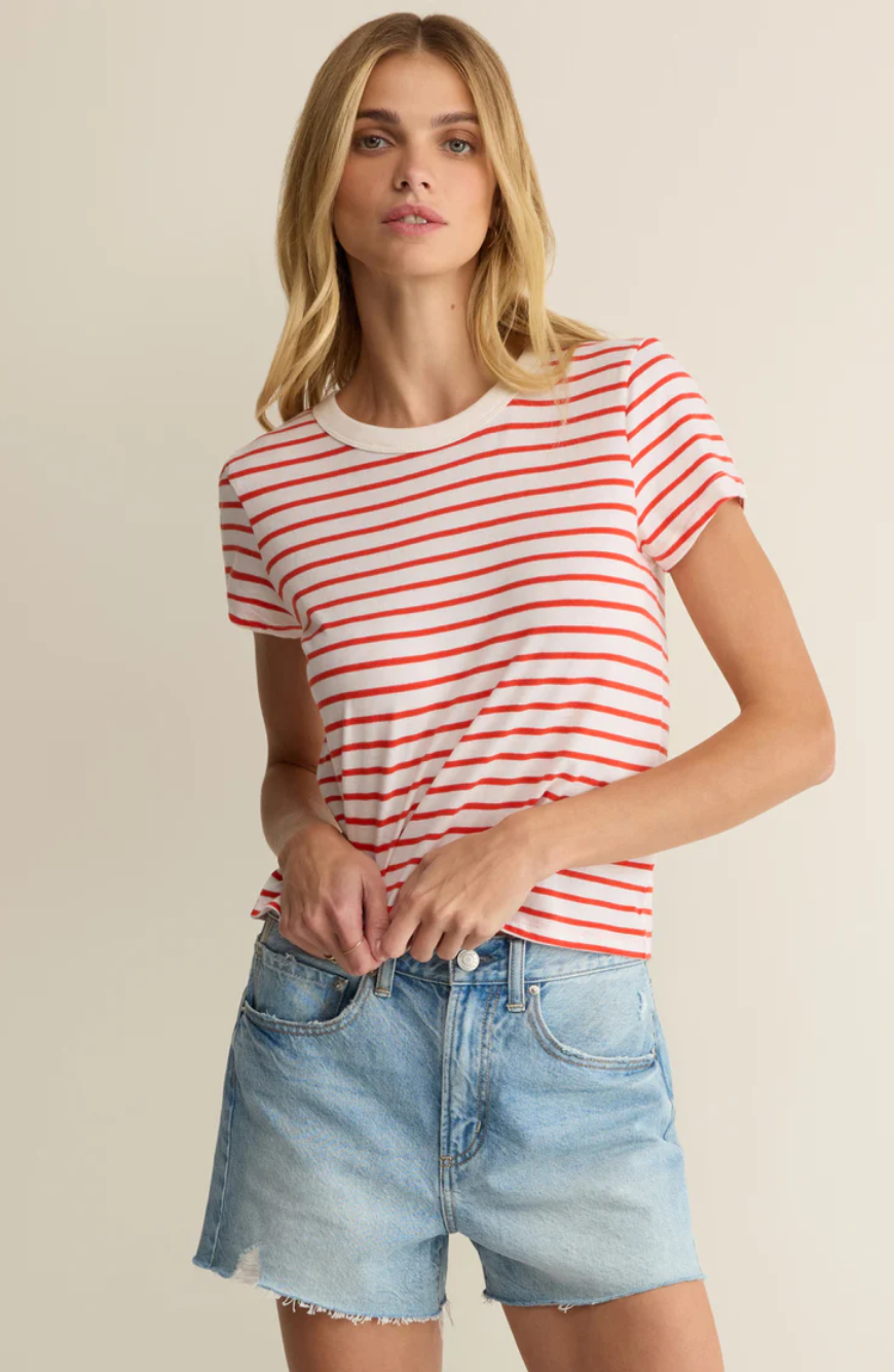 Z Supply Junie Striped Tee
