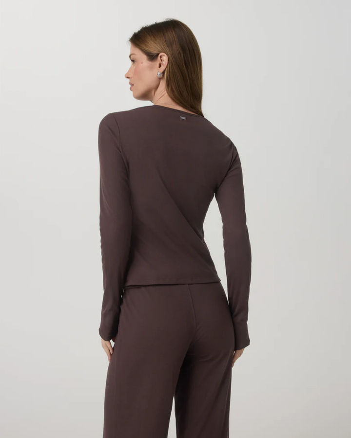 Vuori Long Sleeve Pose Twin Cardigan