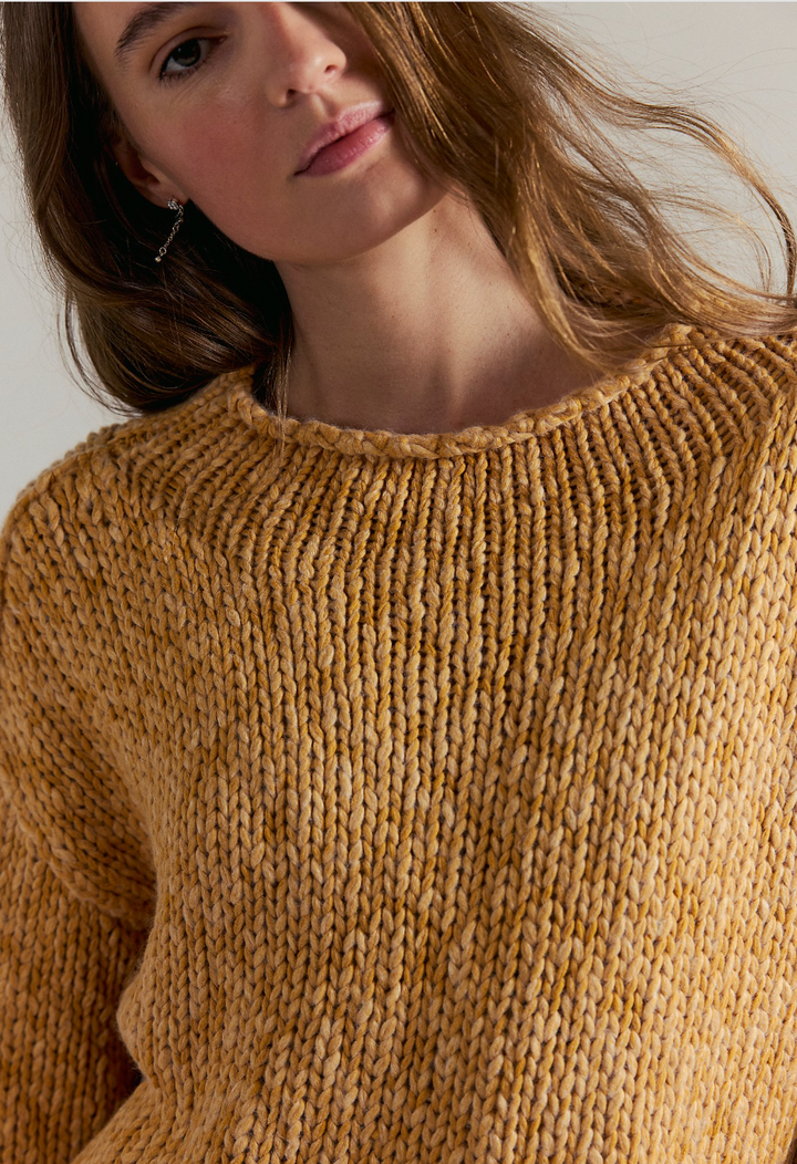 Free People Opal Rolneck Knit Sweater