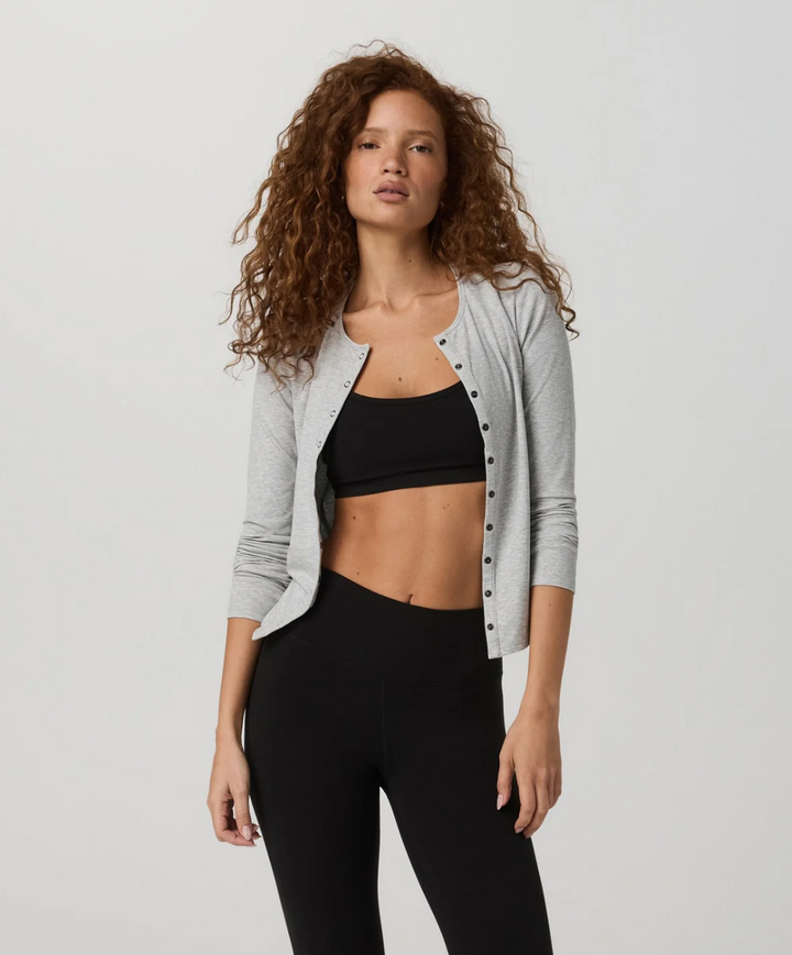 Vuori Long Sleeve Pose Twin Cardigan