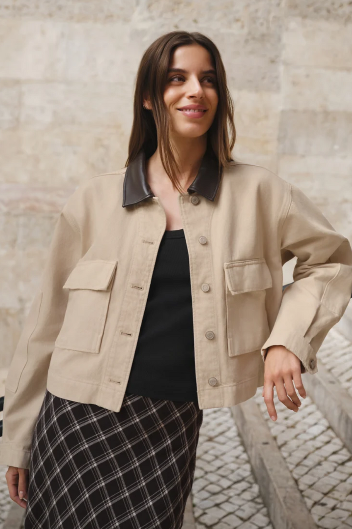 Z Supply Rey Cropped Chore Jacket