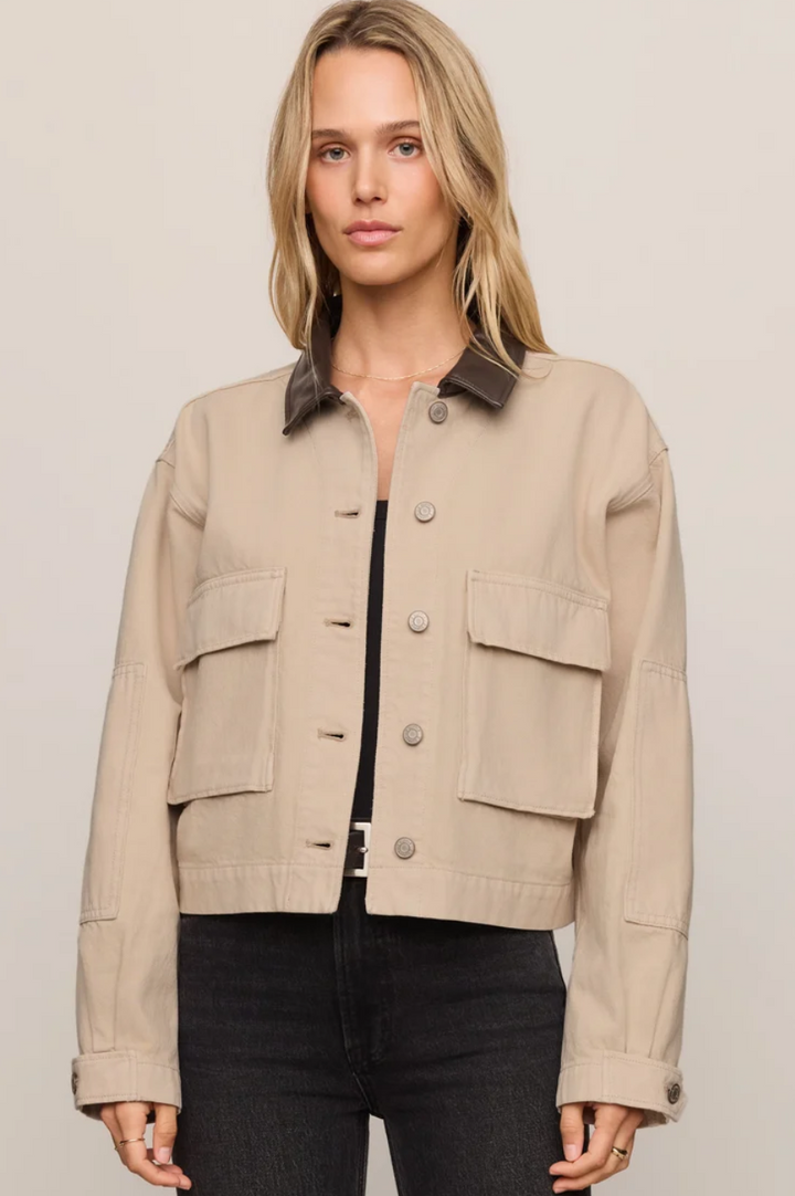 Z Supply Rey Cropped Chore Jacket