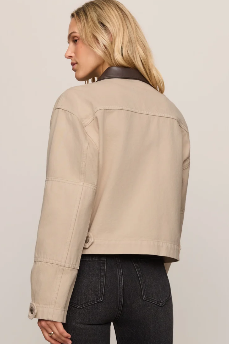 Z Supply Rey Cropped Chore Jacket