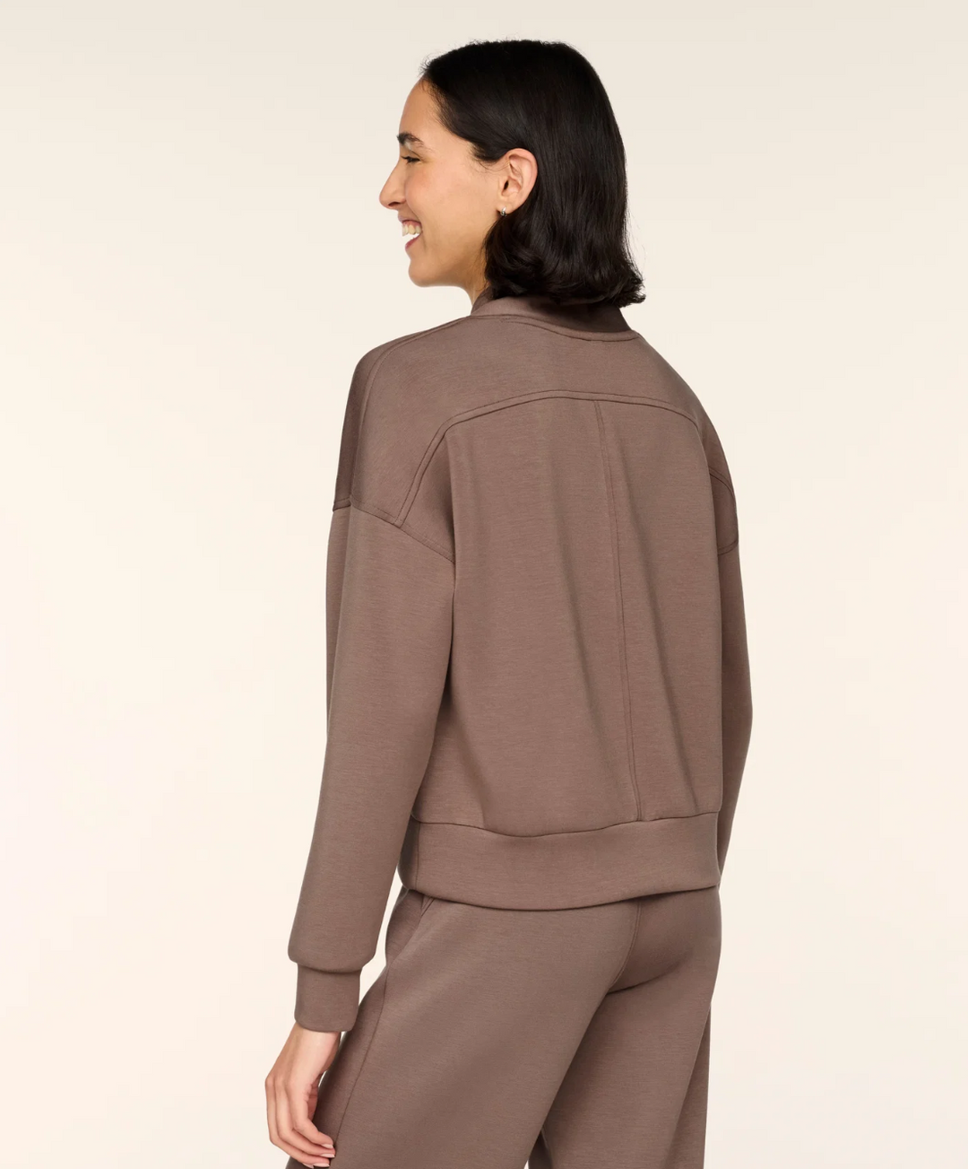 SPANX AirEssentials Shawl Collar Half Zip
