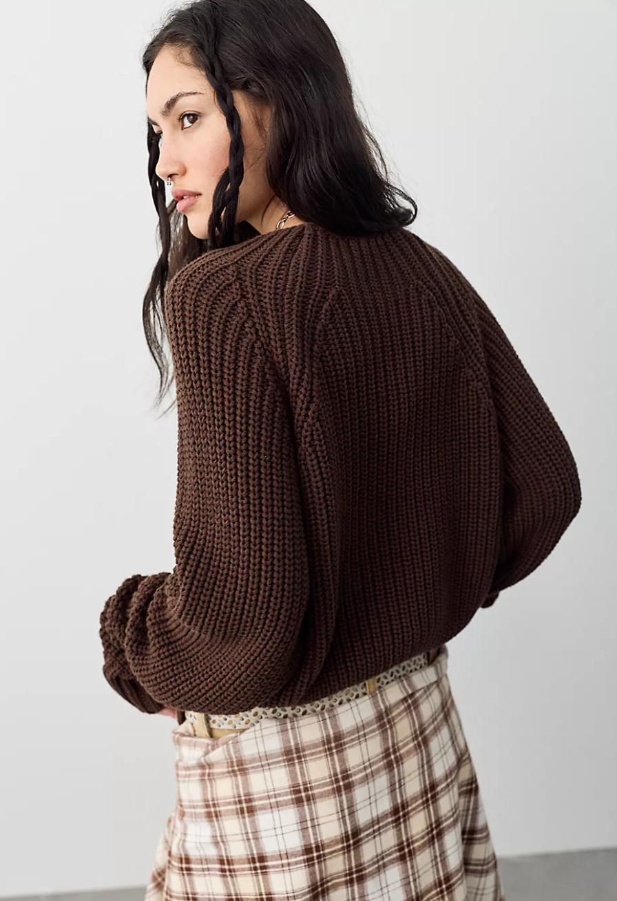 Free People Low Tide Knit Pullover