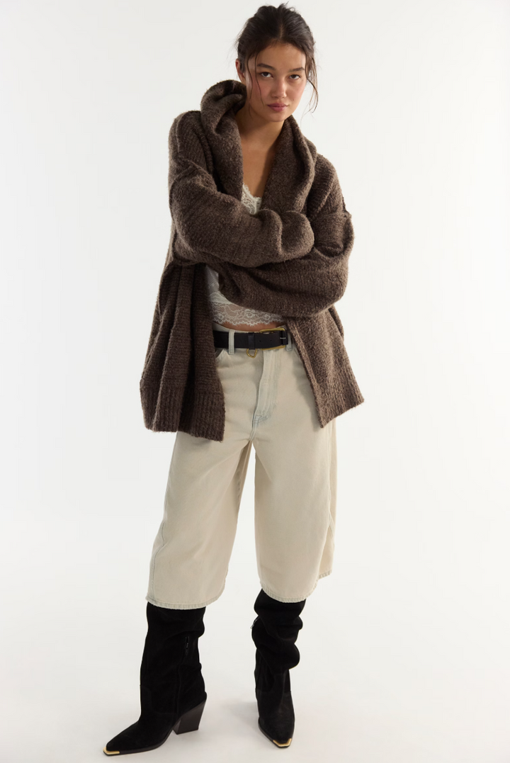 Free People Thistle Hooded Cardi
