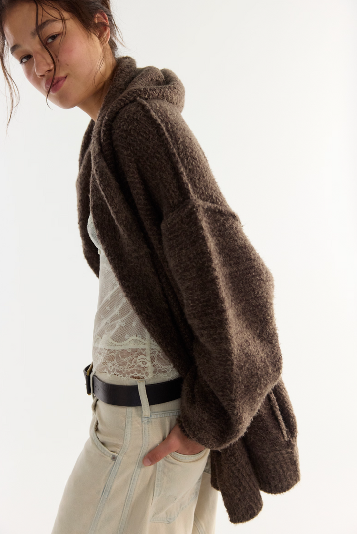 Free People Thistle Hooded Cardi