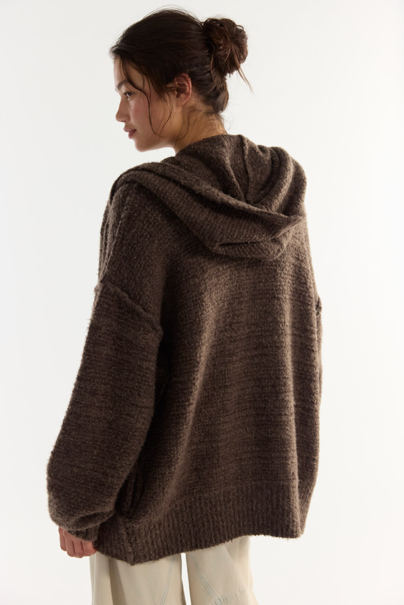 Free People Thistle Hooded Cardi