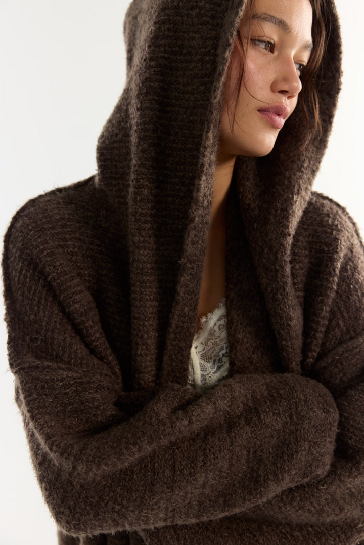 Free People Thistle Hooded Cardi
