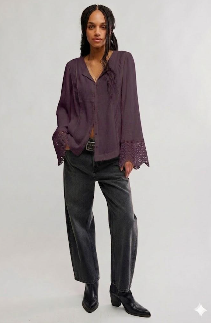 Free People Donni Blouse