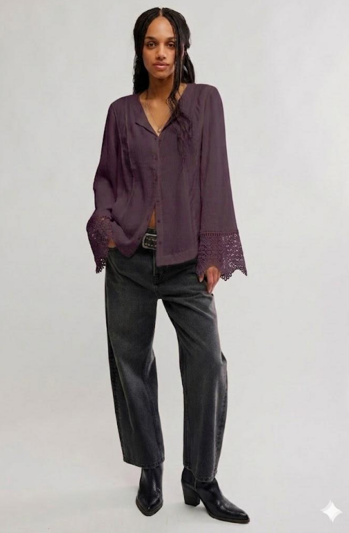 Free People Donni Blouse