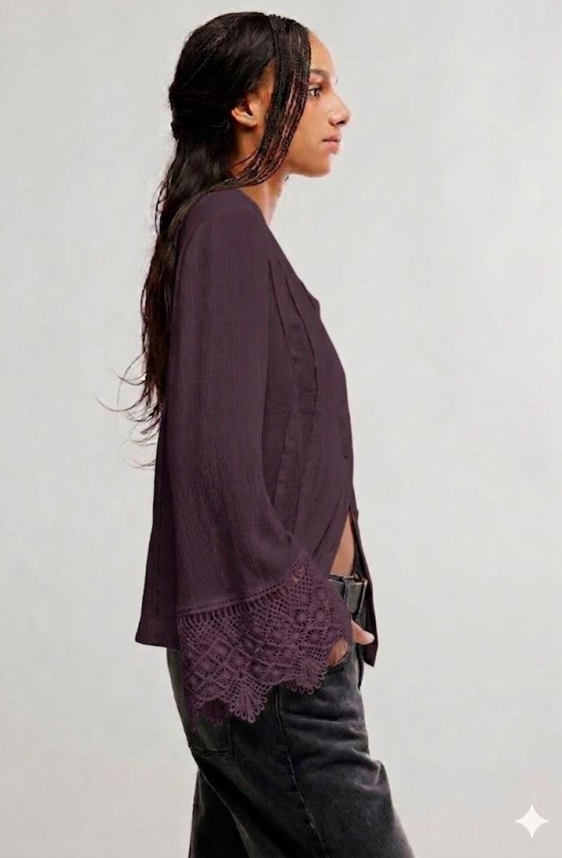 Free People Donni Blouse