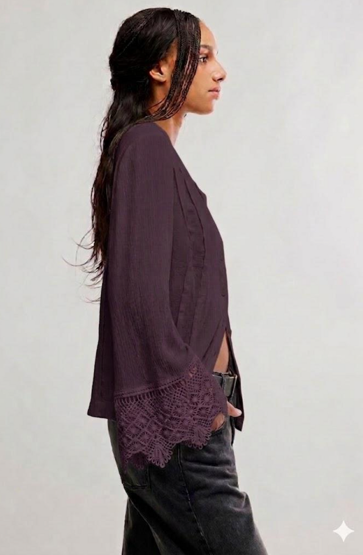 Free People Donni Blouse