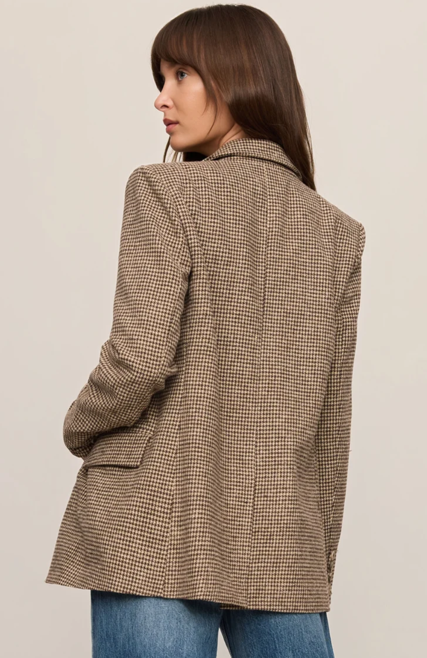 Z Supply Evan Houndstooth Blazer