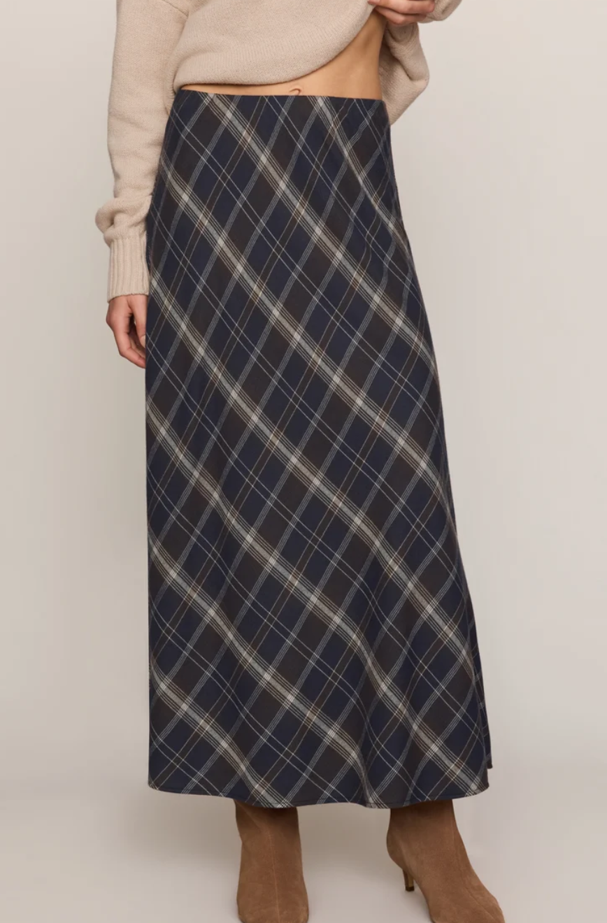 Z Supply Crestview Plaid Skirt
