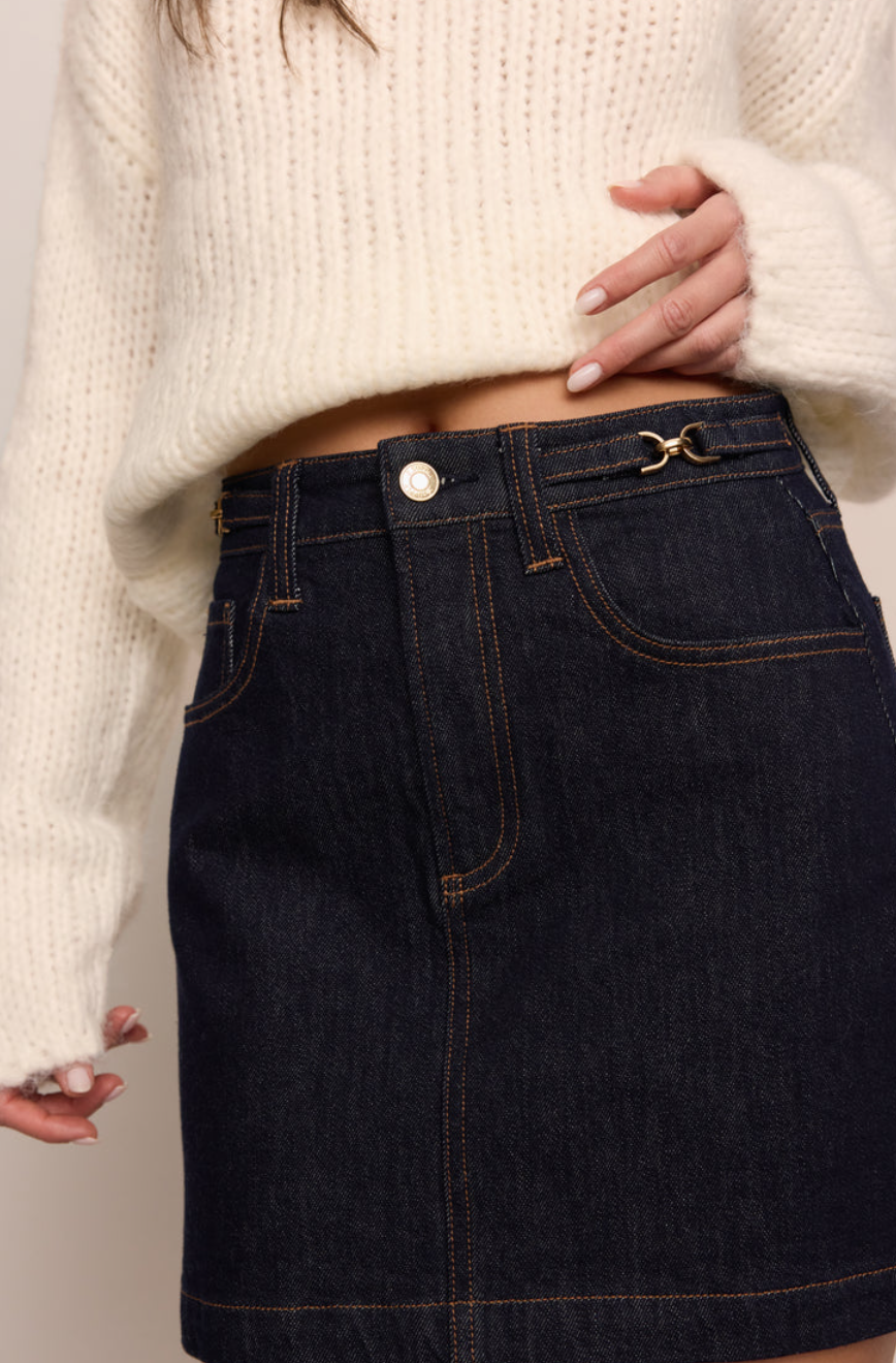 Z Supply The Socialite Denim Skirt