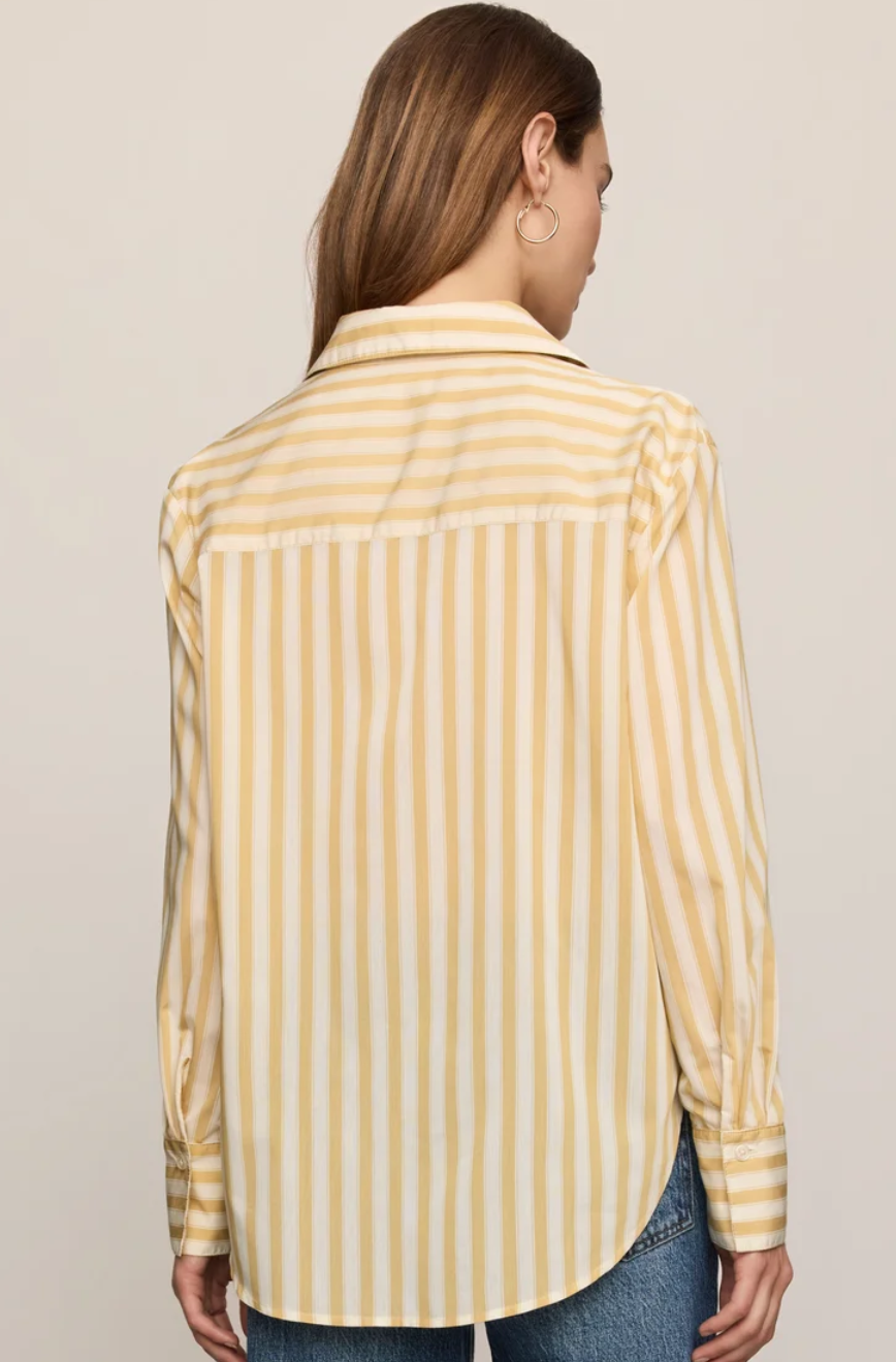 Z Supply Golden Haven Stripe Button Up